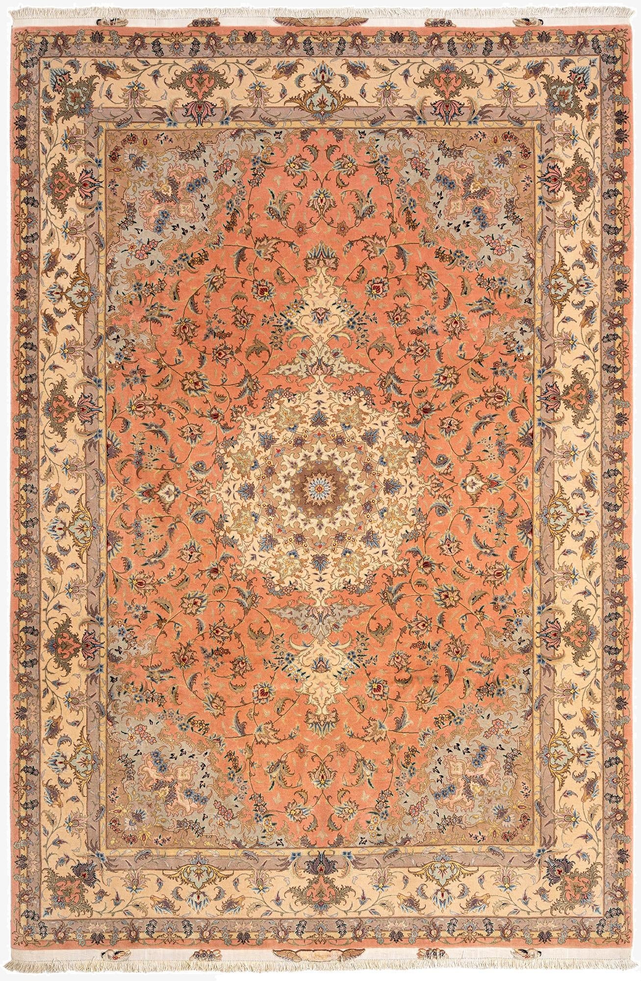  6' 5 x 10' 1 Tabriz Rug