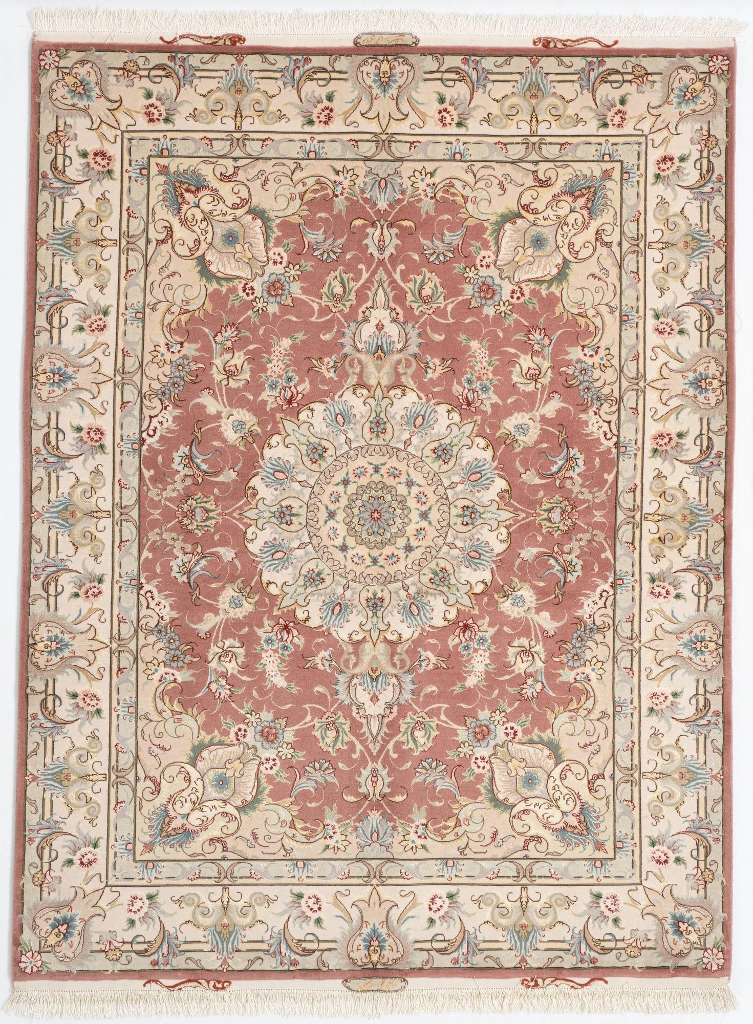  5' 1 x 6' 9 Tabriz Rug