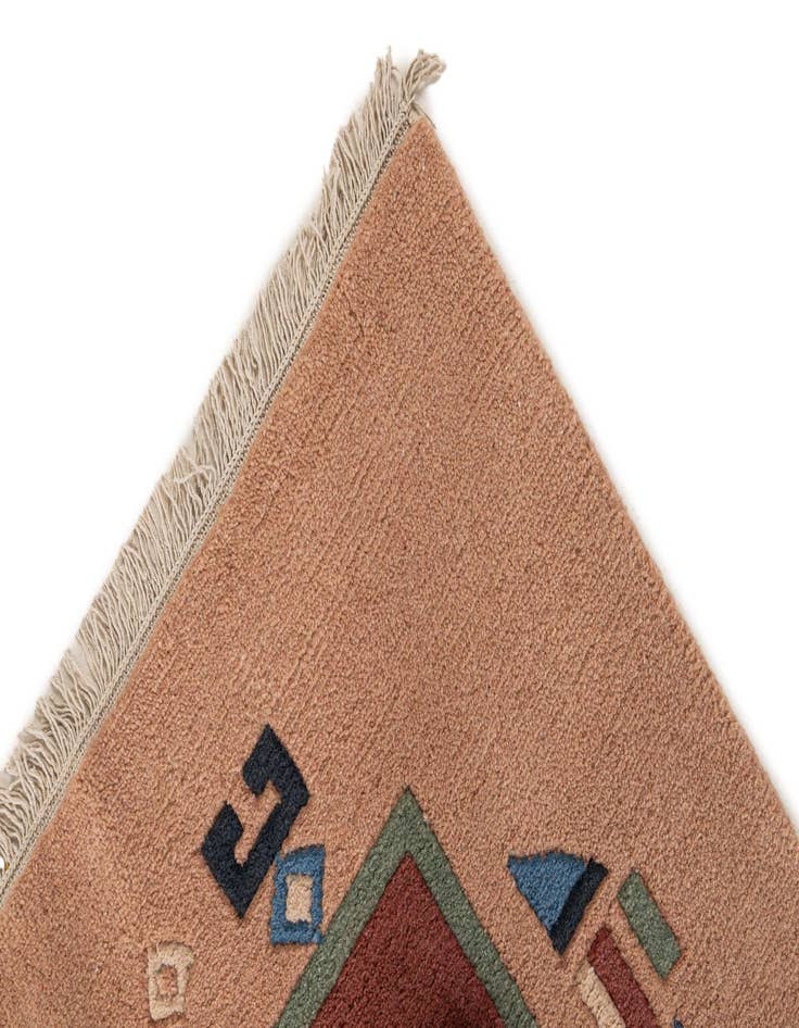 Detail image of  8' 4 x 11' 5  Hand Knotted Tibet Wool Rug