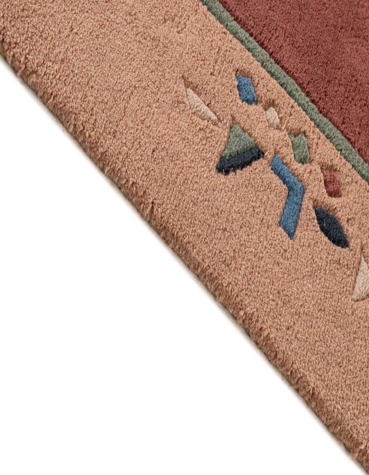 Detail image of  8' 4 x 11' 5  Hand Knotted Tibet Wool Rug