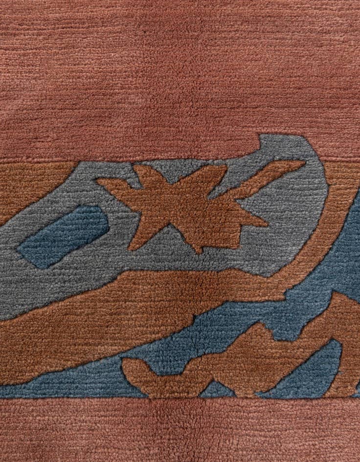 Detail image of  9' 11 x 12' 7  Hand Knotted Tibet Wool Rug