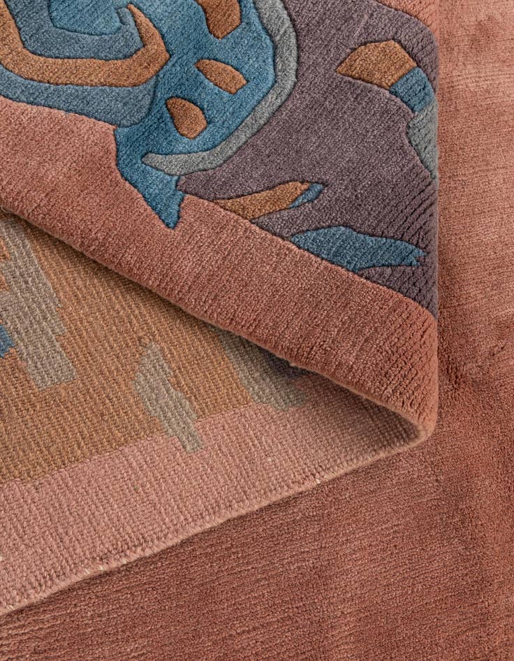 Detail image of  9' 11 x 12' 7  Hand Knotted Tibet Wool Rug