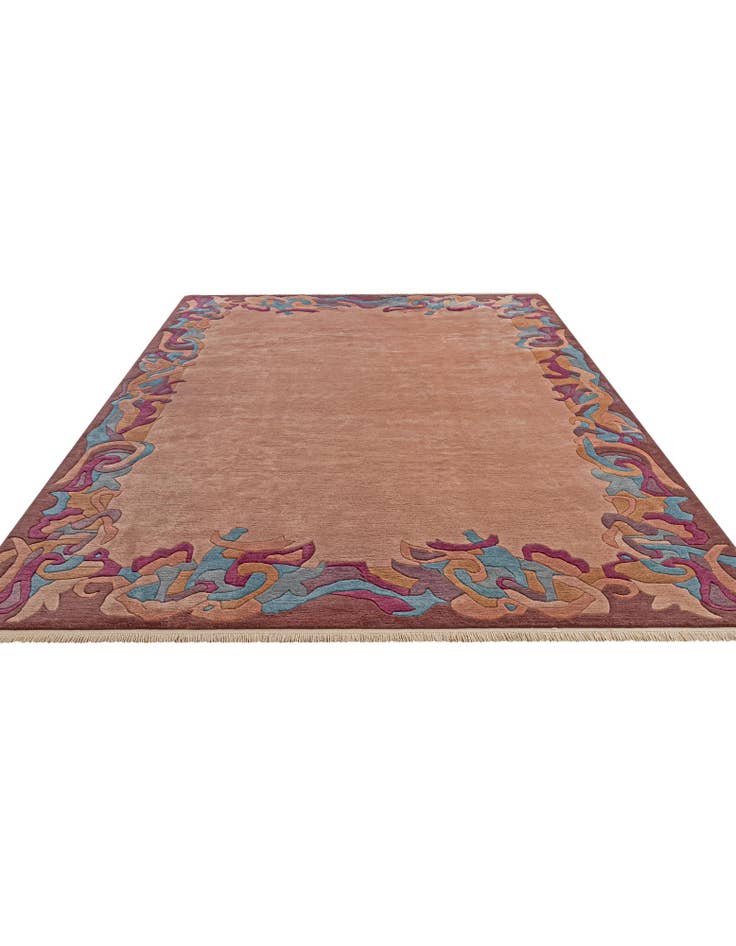 Detail image of  8' 3 x 11' 6  Hand Knotted Tibet Wool Rug