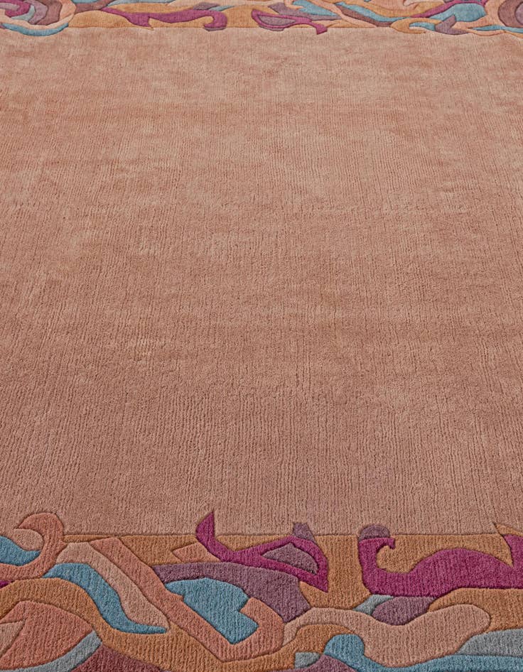 Detail image of  8' 3 x 11' 6  Hand Knotted Tibet Wool Rug