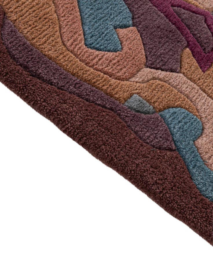 Detail image of  8' 3 x 11' 6  Hand Knotted Tibet Wool Rug