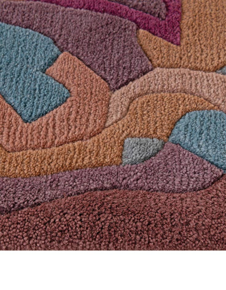 Detail image of  8' 3 x 11' 6  Hand Knotted Tibet Wool Rug