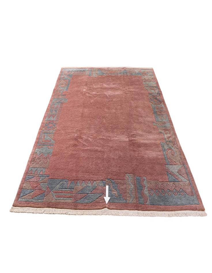 Detail image of  8' 1 x 11' 2  Hand Knotted Tibet Wool Rug