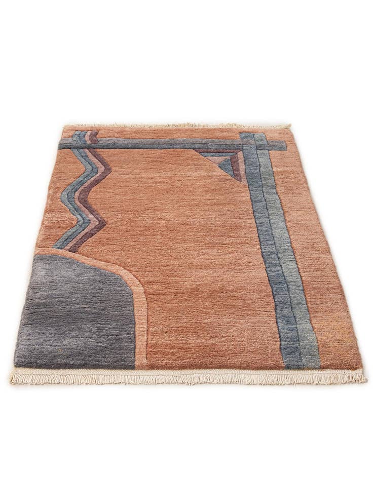 Detail image of  2' 2 x 3' 7  Hand Knotted Tibet Wool Rug