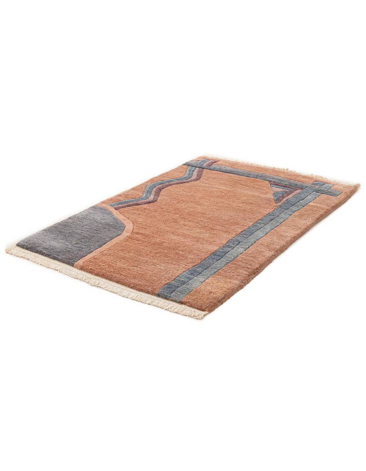 Detail image of  2' 2 x 3' 7  Hand Knotted Tibet Wool Rug