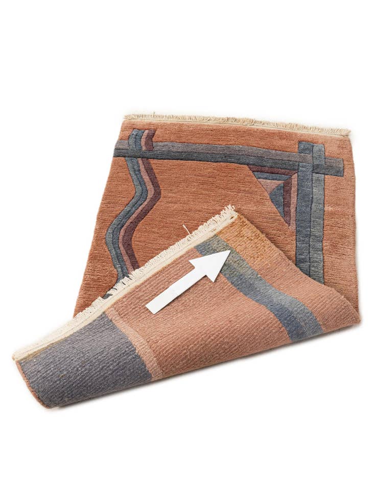 Detail image of  2' 2 x 3' 7  Hand Knotted Tibet Wool Rug