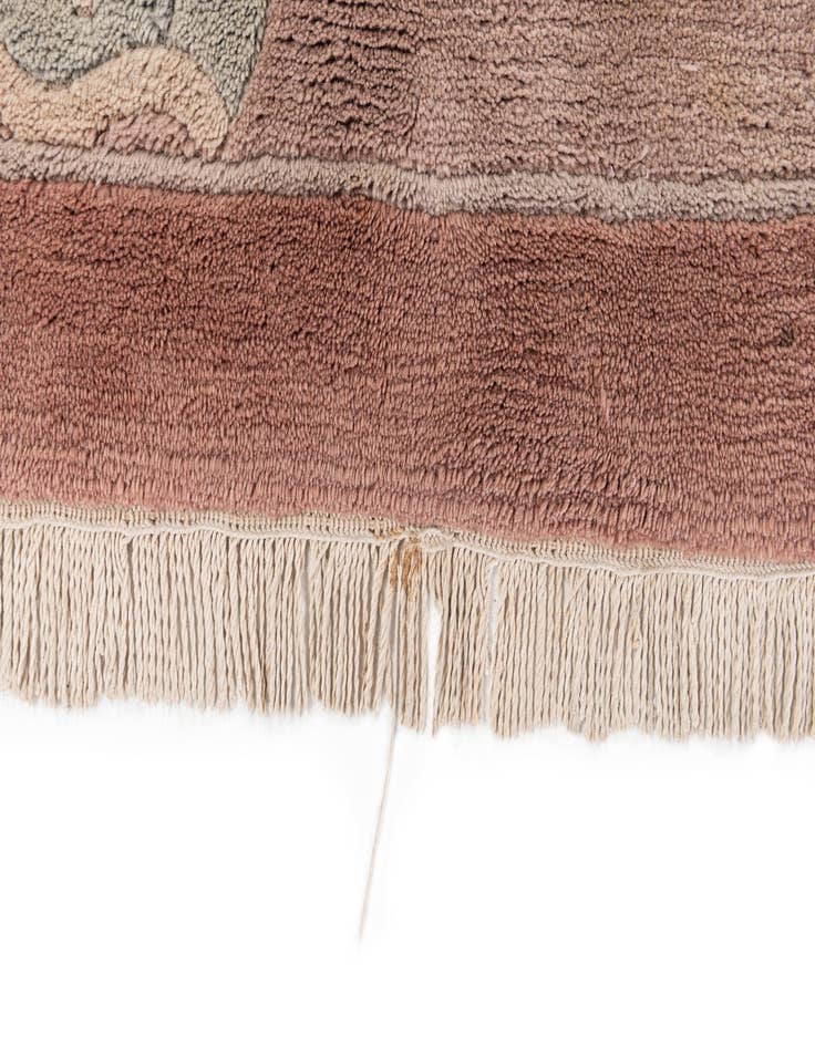 Detail image of  4' 7 x 6' 4  Hand Knotted Tibet Wool Rug