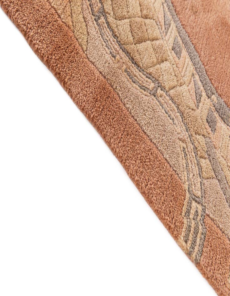 Detail image of  6' 9 x 8' 1  Hand Knotted Tibet Wool Rug