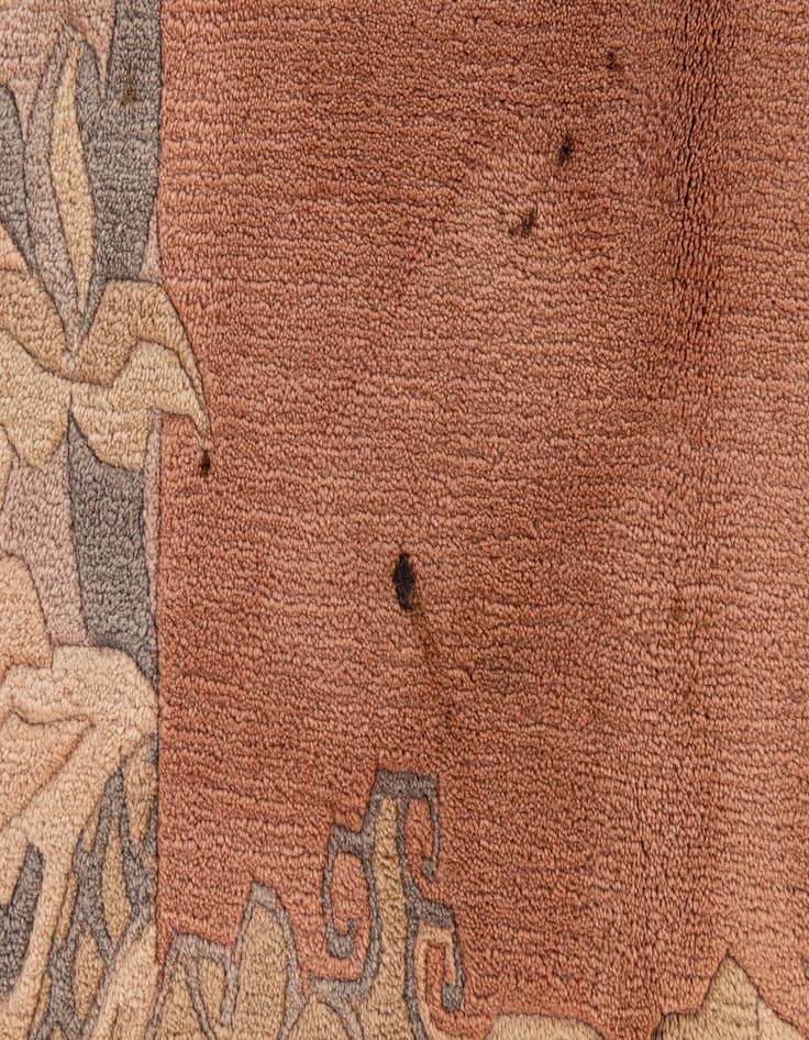 Detail image of  6' 9 x 8' 1  Hand Knotted Tibet Wool Rug