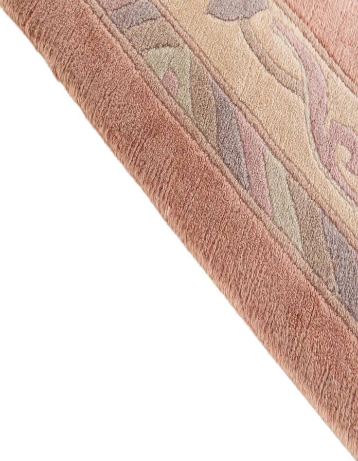 Detail image of  6' 8 x 9' 10  Hand Knotted Tibet Wool Rug