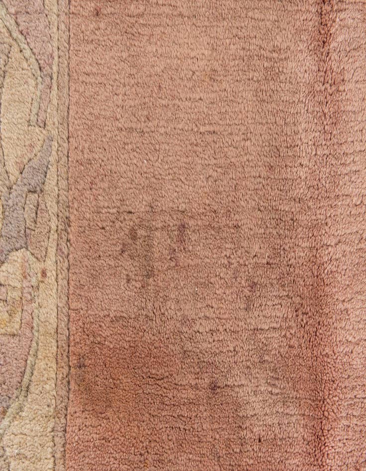 Detail image of  6' 8 x 9' 10  Hand Knotted Tibet Wool Rug