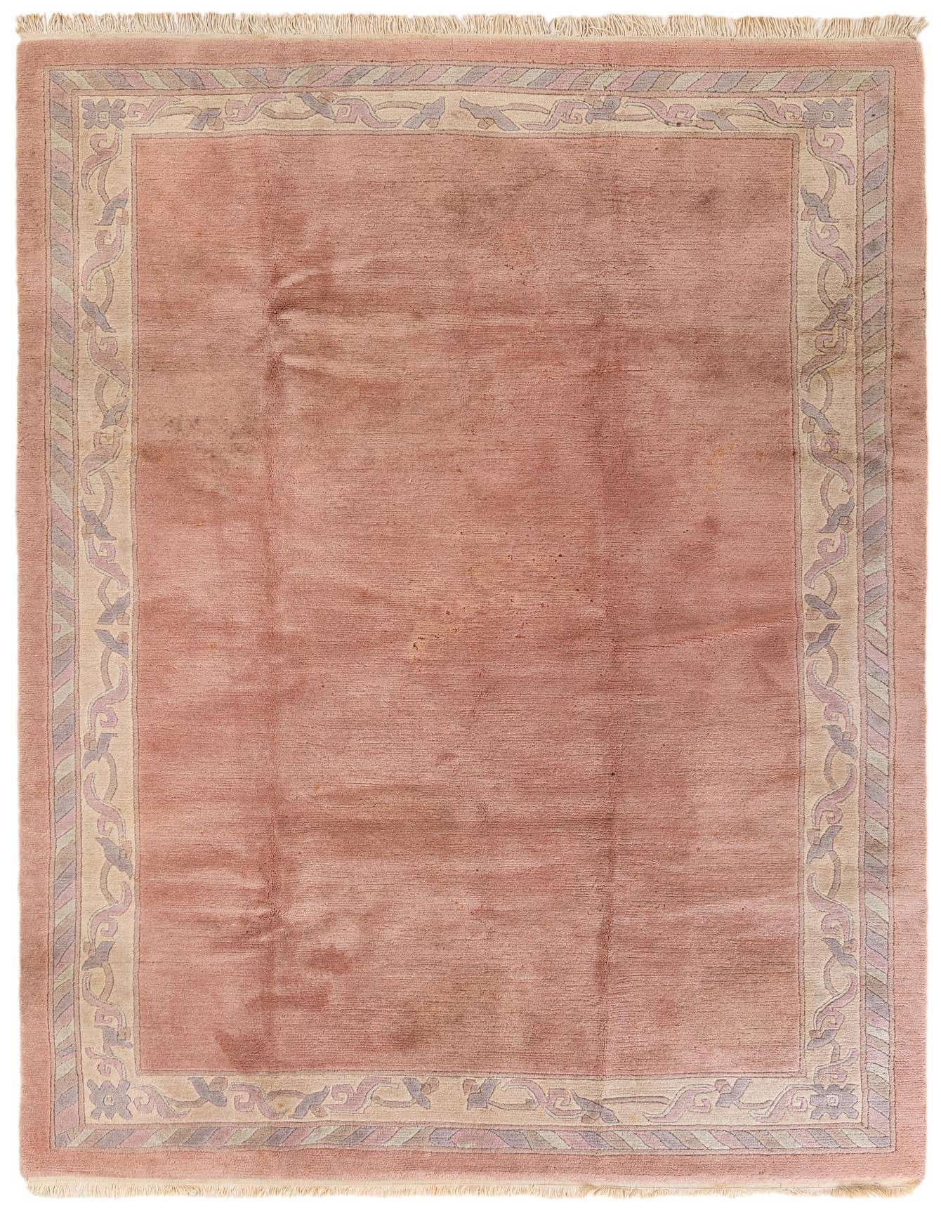 Primary image  6' 8 x 9' 10  Hand Knotted Tibet Wool Rug