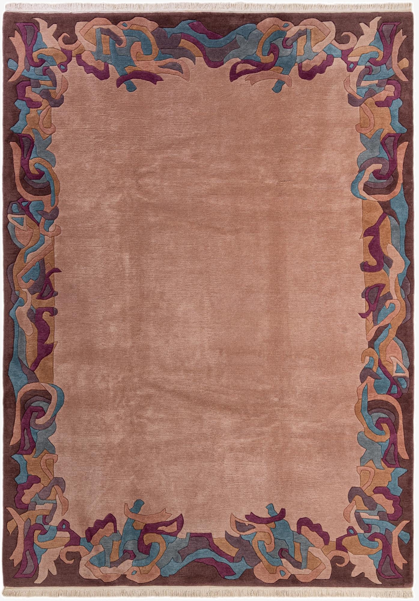  8' 3 x 11' 6  Hand Knotted Tibet Wool Rug
