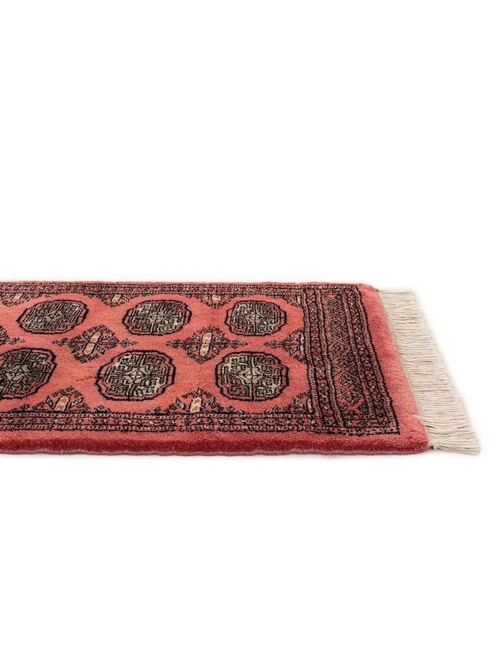 Detail image of  2' 2 x 3' 3  Hand Knotted Torkaman Persian Wool Rug