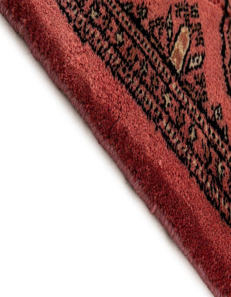 Detail image of  2' 2 x 3' 3  Hand Knotted Torkaman Persian Wool Rug