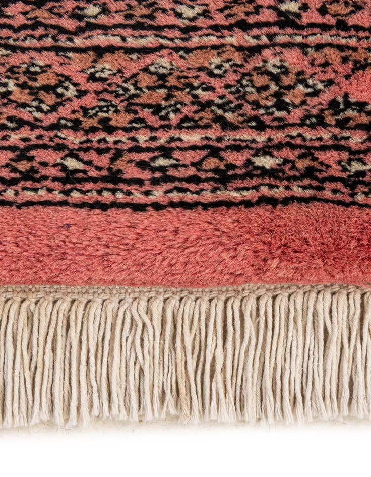 Detail image of  2' 2 x 3' 3  Hand Knotted Torkaman Persian Wool Rug