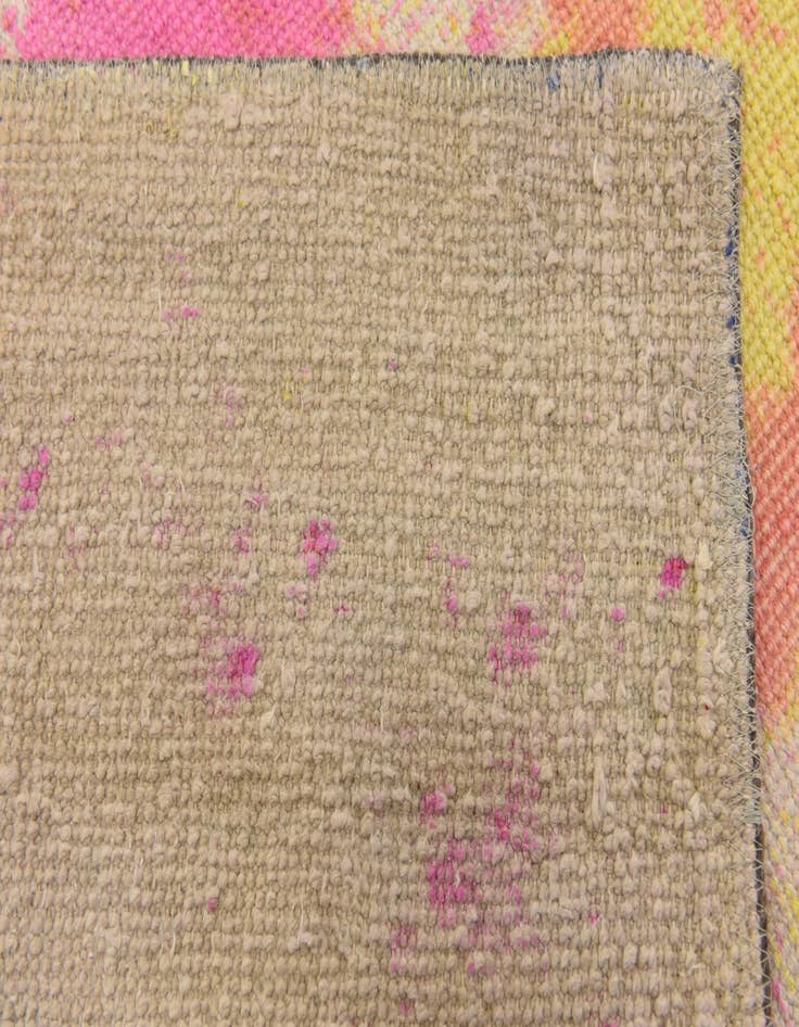 Detail image of  3' 3 x 4' 6  Hand Knotted Ultra Vintage Persian Wool Rug