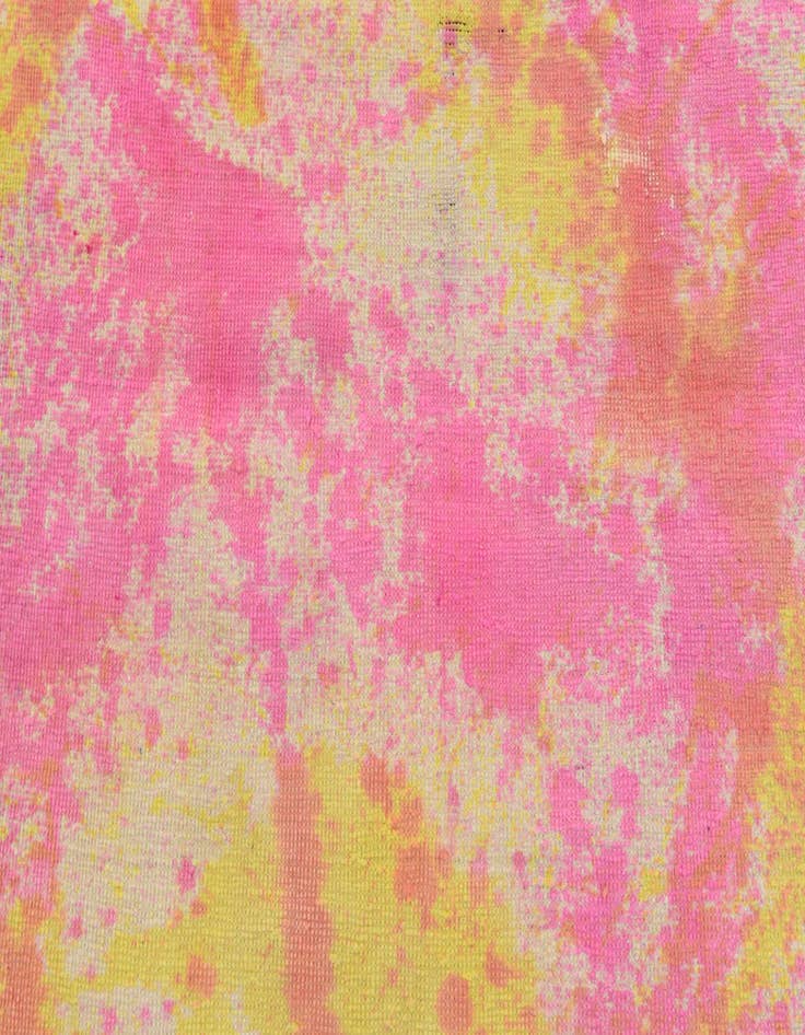 Detail image of  3' 3 x 4' 6  Hand Knotted Ultra Vintage Persian Wool Rug