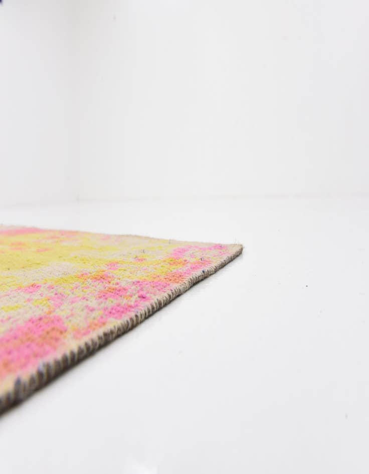 Detail image of  3' 3 x 4' 6  Hand Knotted Ultra Vintage Persian Wool Rug