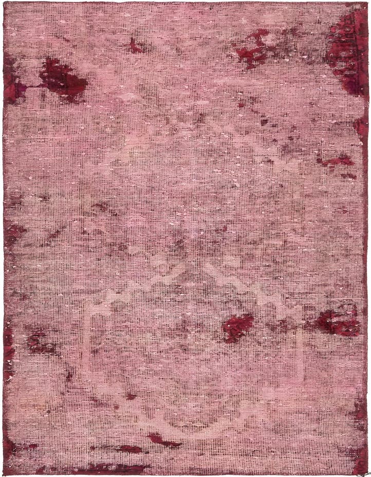  3' 4 x 6' 5  Hand Knotted Ultra Vintage Persian W...