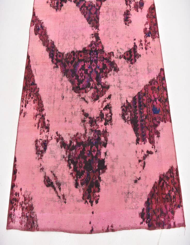 Detail image of  5' 2 x 7'  Hand Knotted Ultra Vintage Persian Wool Rug