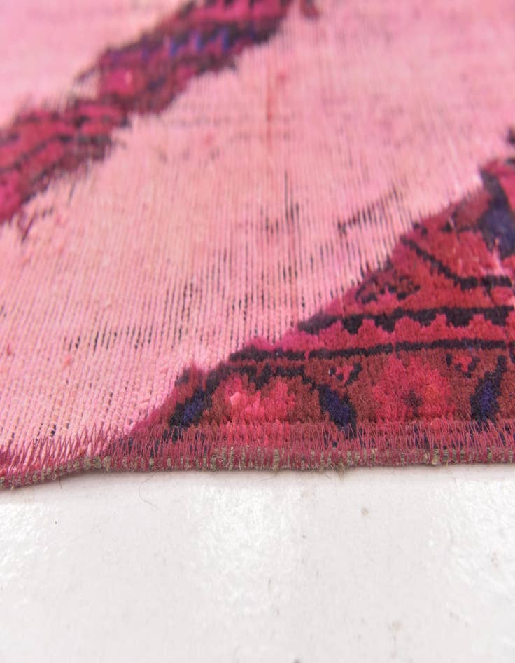 Detail image of  5' 2 x 7'  Hand Knotted Ultra Vintage Persian Wool Rug