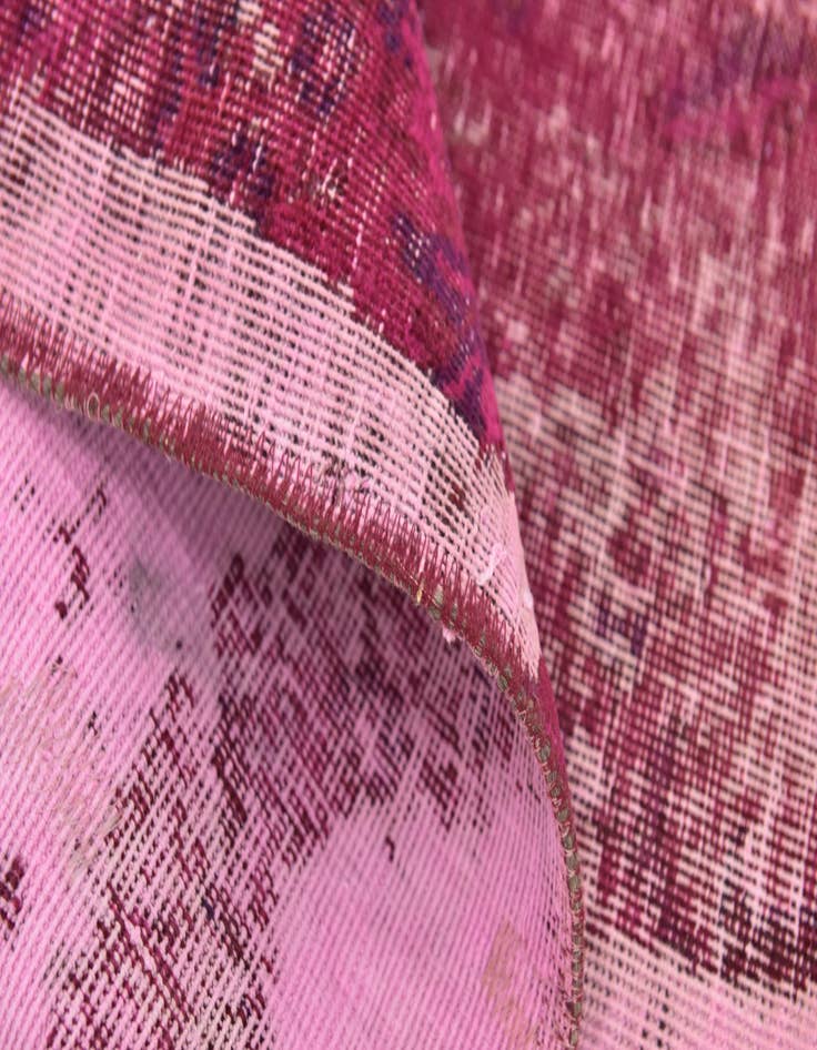 Detail image of  5' 7 x 8' 8  Hand Knotted Ultra Vintage Persian Wool Rug