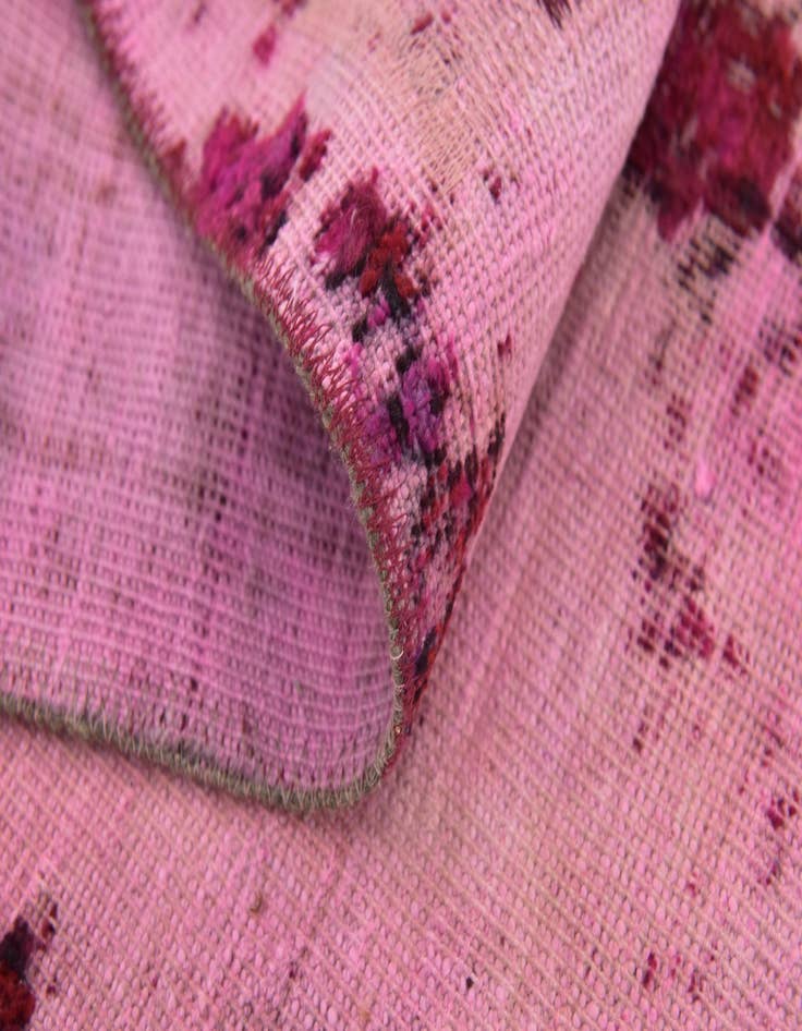 Detail image of  3' 3 x 6'  Hand Knotted Ultra Vintage Persian Wool Rug