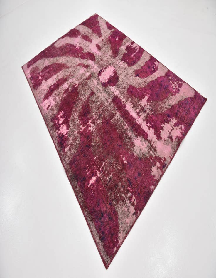 Detail image of  5' 10 x 8' 7  Hand Knotted Ultra Vintage Persian Wool Rug