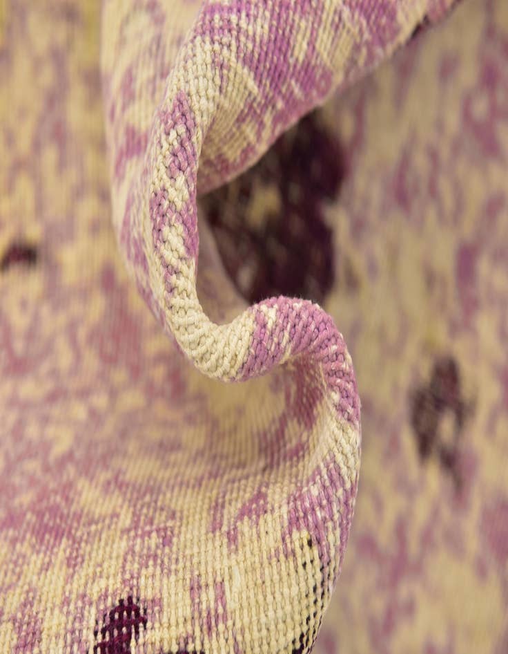 Detail image of  9' x 12'  Hand Knotted Ultra Vintage Persian Wool Rug