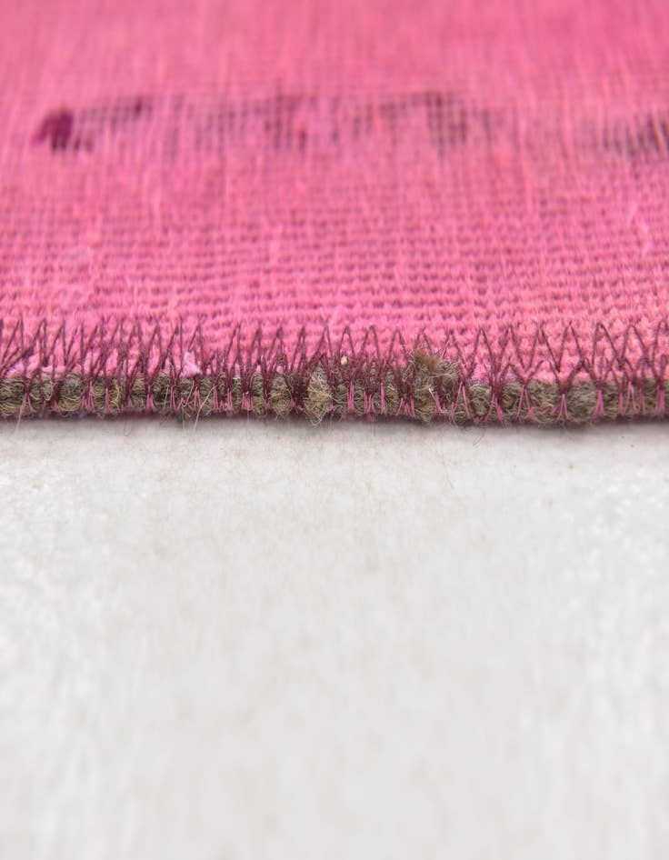 Detail image of 5' 9 x 7' 6 Hand Knotted Ultra Vintage Persian Wool Rug