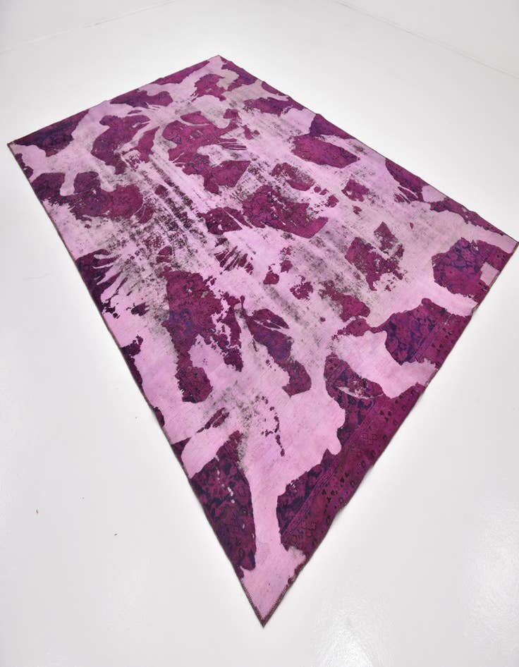 Detail image of  8' 6 x 12' 2  Hand Knotted Ultra Vintage Persian Wool Rug