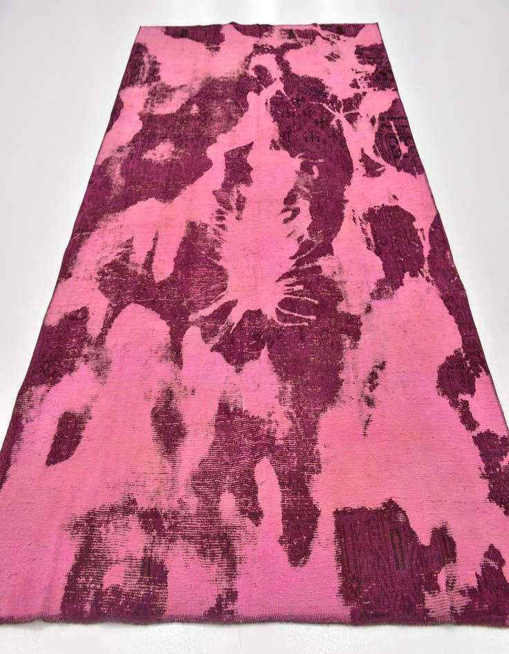 Detail image of  6' 5 x 9' 5  Hand Knotted Ultra Vintage Persian Wool Rug