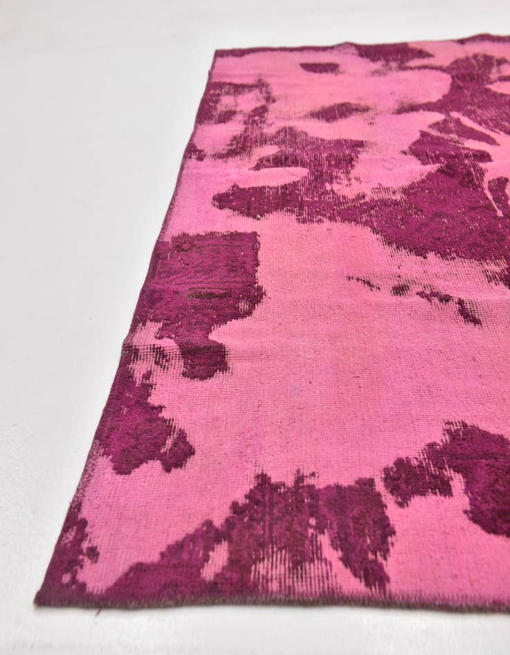 Detail image of  6' 5 x 9' 5  Hand Knotted Ultra Vintage Persian Wool Rug