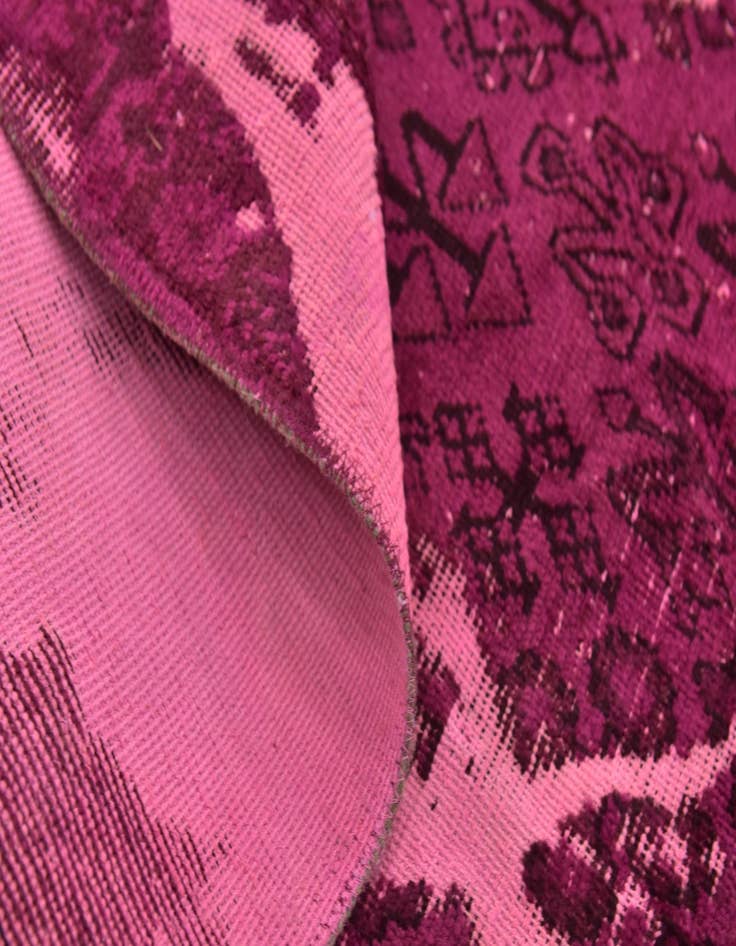 Detail image of  6' 5 x 9' 5  Hand Knotted Ultra Vintage Persian Wool Rug