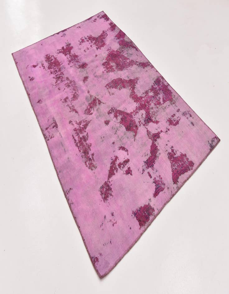 Detail image of  5' 2 x 7' 8  Hand Knotted Ultra Vintage Persian Wool Rug