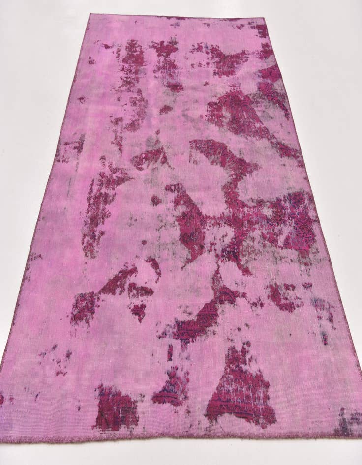 Detail image of  5' 2 x 7' 8  Hand Knotted Ultra Vintage Persian Wool Rug