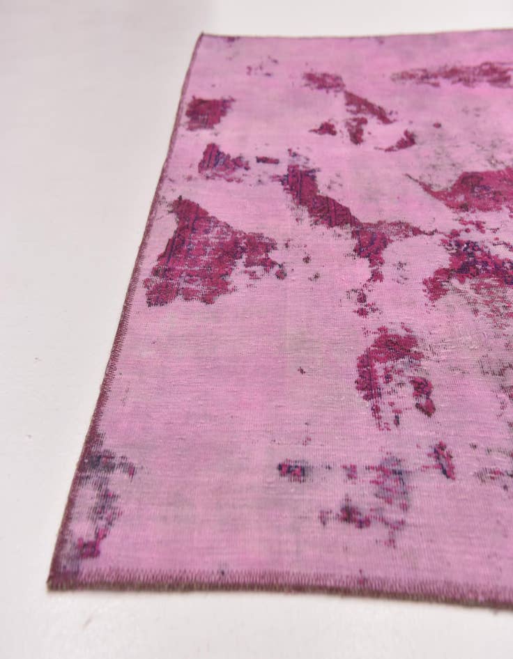 Detail image of  5' 2 x 7' 8  Hand Knotted Ultra Vintage Persian Wool Rug