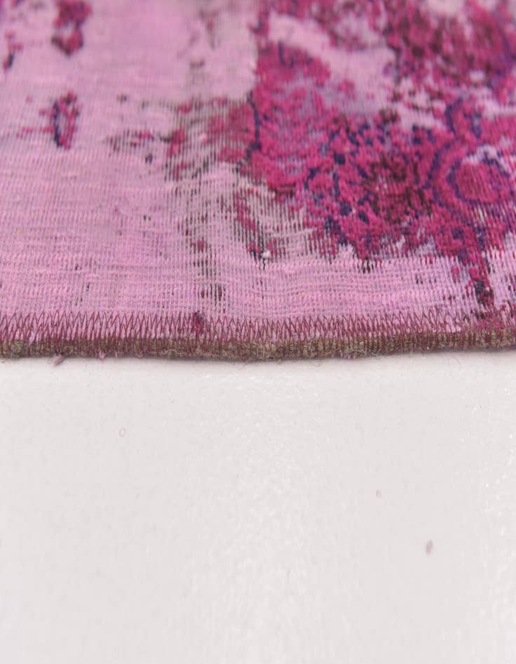 Detail image of  5' 2 x 7' 8  Hand Knotted Ultra Vintage Persian Wool Rug