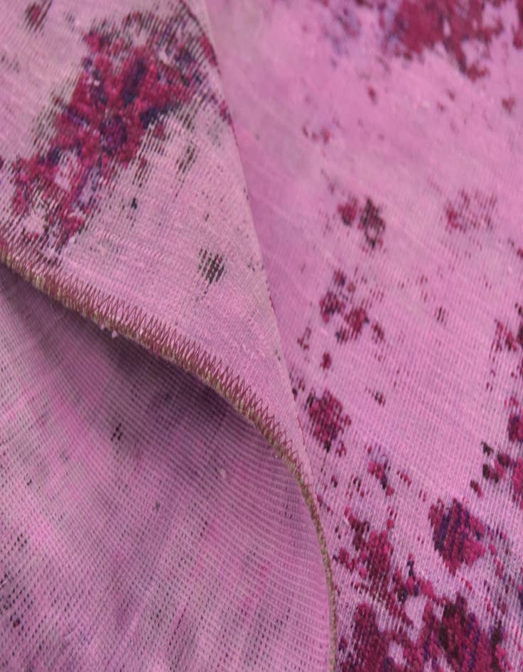 Detail image of  5' 2 x 7' 8  Hand Knotted Ultra Vintage Persian Wool Rug