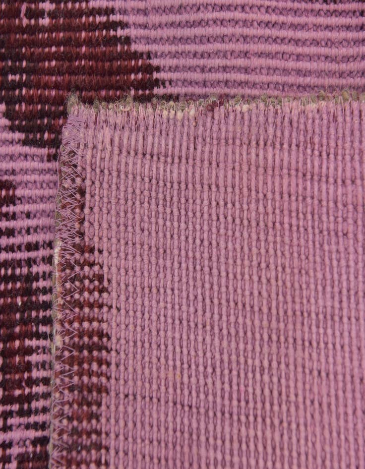 Detail image of  5' 8 x 7' 10  Hand Knotted Ultra Vintage Persian Wool Rug