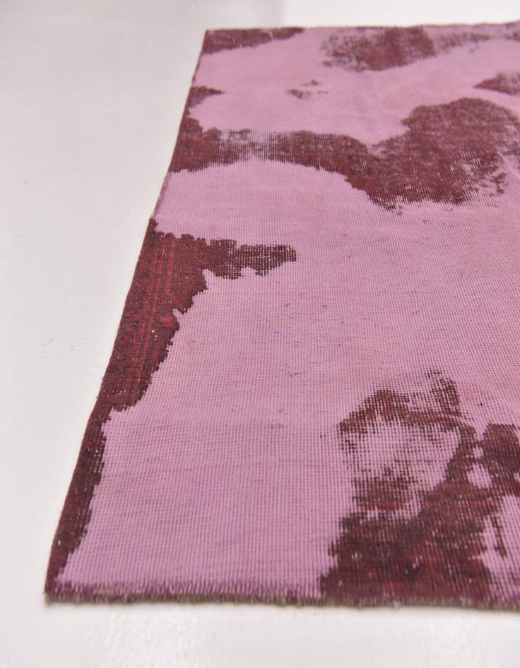 Detail image of  5' 8 x 7' 10  Hand Knotted Ultra Vintage Persian Wool Rug