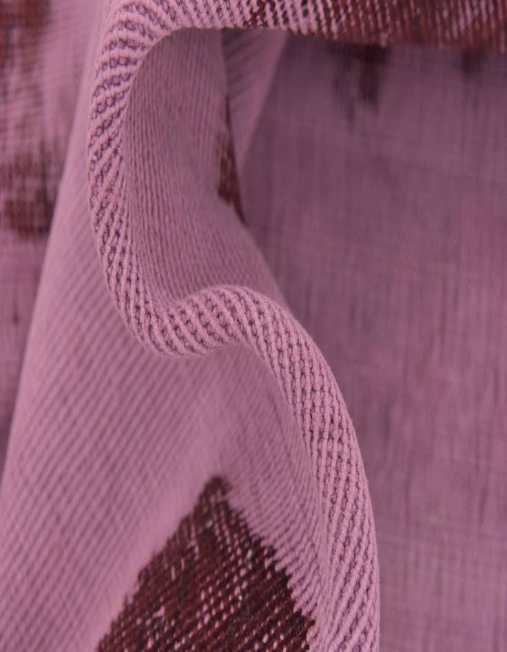 Detail image of  5' 8 x 7' 10  Hand Knotted Ultra Vintage Persian Wool Rug