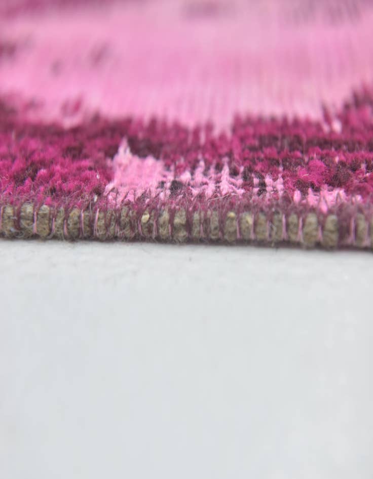 Detail image of  6' 10 x 9' 8  Hand Knotted Ultra Vintage Persian Wool Rug