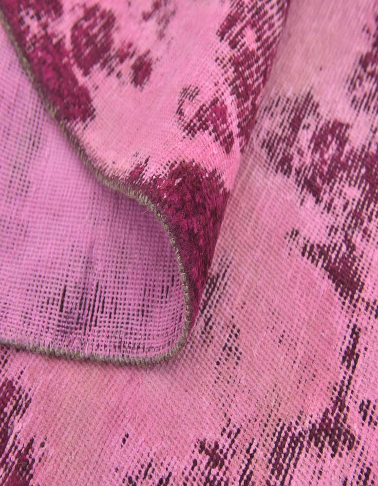 Detail image of  6' 10 x 9' 8  Hand Knotted Ultra Vintage Persian Wool Rug