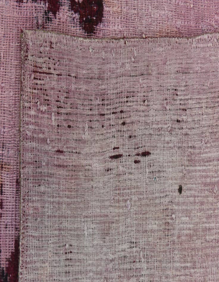 Detail image of  5' 2 x 9' 2  Hand Knotted Ultra Vintage Persian Wool Rug